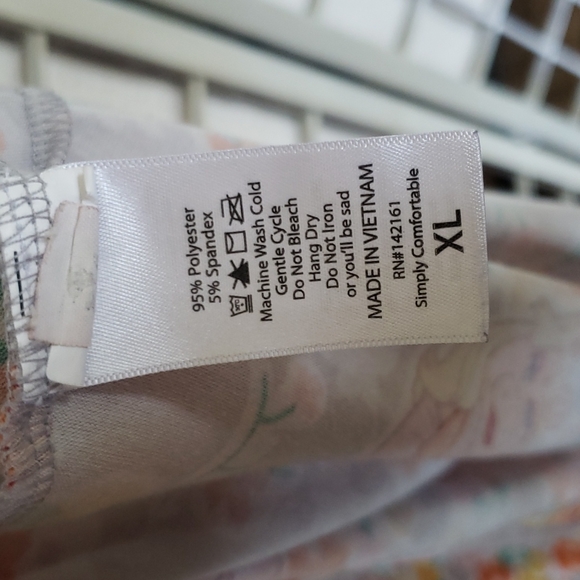 Lularoe MISS PEGGY short sleeves hi low tunic  dress size XL - Picture 4 of 5